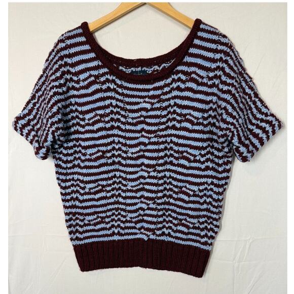 American Eagle Outfitters Sweaters - NEW American Eagle Chunky Knit Sweater Womens Size Small Oversized Short Sleeve